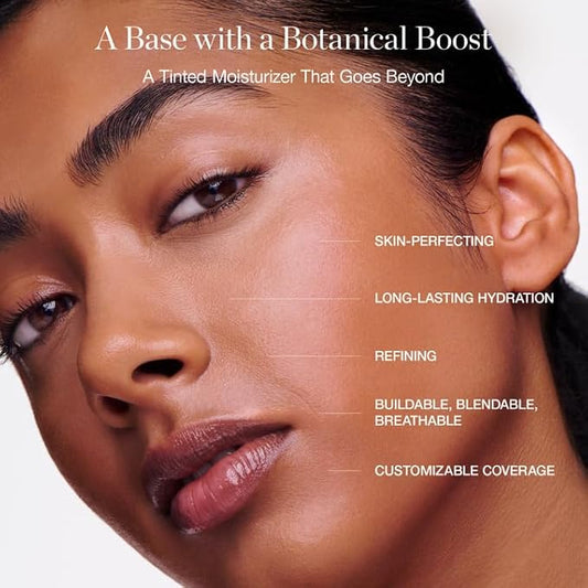 Ogee Complexion Perfecting Liquid Foundation - Lightweight Tinted Moisturizer For Face (Acacia 12.25C - Deep, Red Undertones) - with Vitamin C & Jojoba Oil - Certified Organic & Made in USA