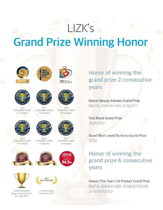 LIZK Hydra Intense Haluron 7 Ampoule Eseence 100 50ml/1.16fl.oz, Moistuirzing, Glowy skin, for dry skin type hydrating