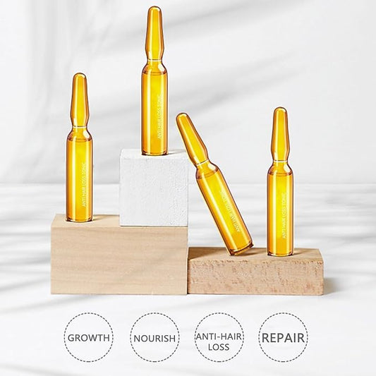 Nordic Biolabs Stem Cell Complete Hair Growth Cycle Solution 2.0,NordicBiolabs Stem Cells & Multi-peptides Serum Ampoules,Deeply repair thicken the hair (1PCS)