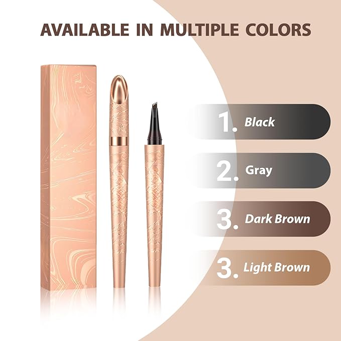 Microblading Eyebrow Pencil for Women'S Eye Makeup Beauty Freckle Pen Trimmer Lapiz De Cejas Eyebrow Shaper,Brown