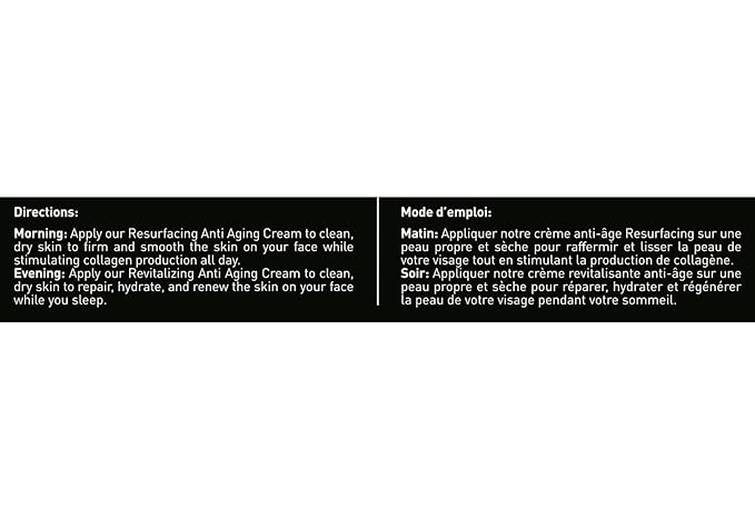 Brickell Men's Day and Night Anti Aging Cream Routine, Natural and Organic, Scented, Skincare Gift Set