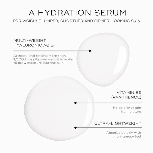 Medik8 Hydr8 B5 - Intense Hydrating with Vitamin B5 - Hyaluronic Acid Serum for Face - Plumping and Moisturizing Face Serum - Gluten Free - 1.0 oz