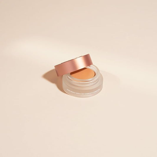 YENSA Super Bright Dark Circle Serum Eye Cream - Full-Coverage Under Eye Brightener with Peptides & Antioxidants - Lightweight Correcting Concealer & Serum - Medium (0.18 oz)