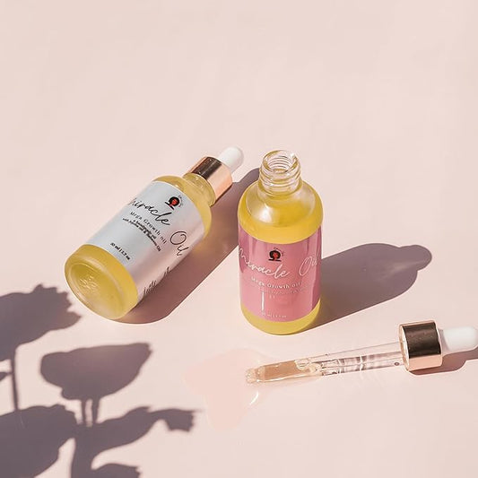 Ethnic Gals Hair Growth Oil, Natural Hair Growth Treatment, Nourishing Scalp Oil for Strength and Shine, 4oz