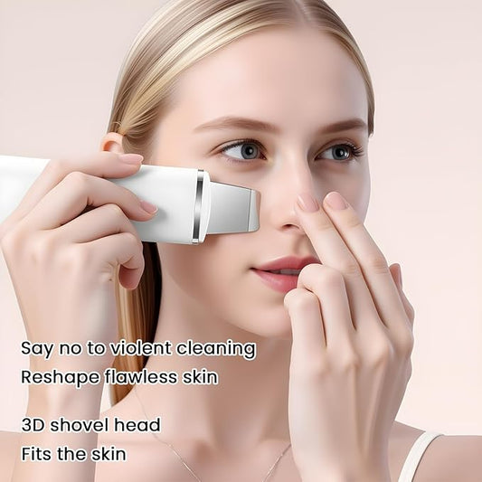 Face Scrubber Skin Spatula, Blackhead Remover Tools, Black Head Remover for Face and Nose, Pore Cleaner for Facial, Deep Cleansing Whitehead Removal Extractor, Skin Care Gifts for Women