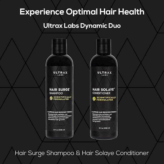 Hair Solaye Conditioner for Silky Smooth Hair Growth - Caffeinated Compounds with Chamomile Extract, Women & Men, 8 fl oz, 2 Minute Hair Treatment, Unisex