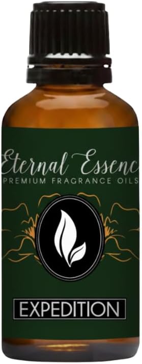 Eternal Essence Oils Expedition 30ml Fragrance Oil – Pine Needles, Bergamot Mist, Vetiver & Cedarwood – Earthy Green Blend Inspired by Forest Trails & Herbs