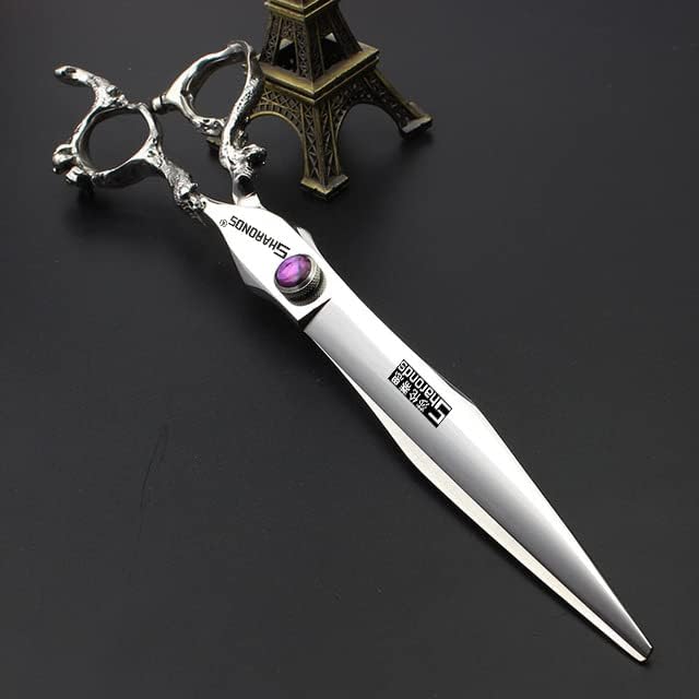 Professional Japanese Hair Scissors - 440C Stainless Steel/Rose Razor Edge (7 Inch Flat-A)