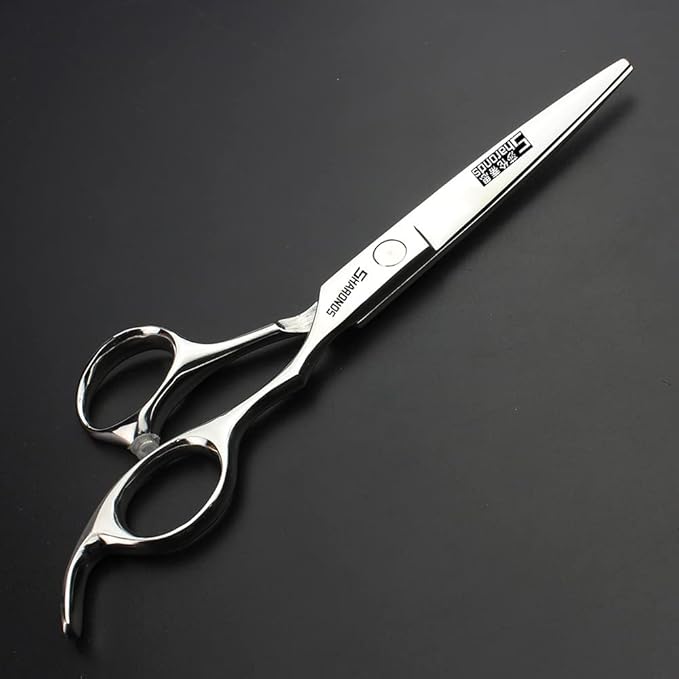 6/6.5 inch professional hair scissors hairdresser hair thinning scissors hairdressing tools barber scissors (6 inch flat)
