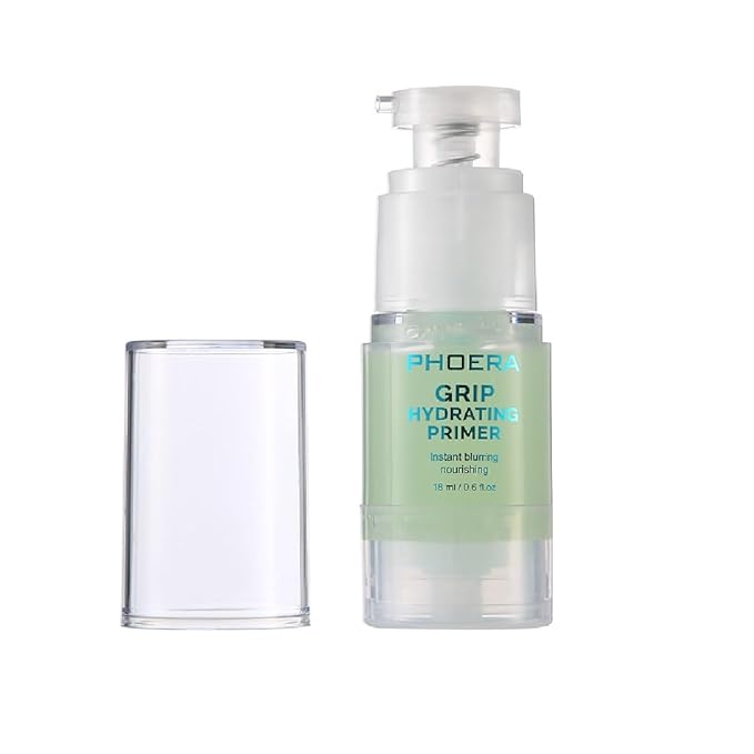 PHOERA Primer,Pore Shrink Wrinkles Remove Fine Lines Hydration Oil Control Pro Makeup Primer. B-18ML