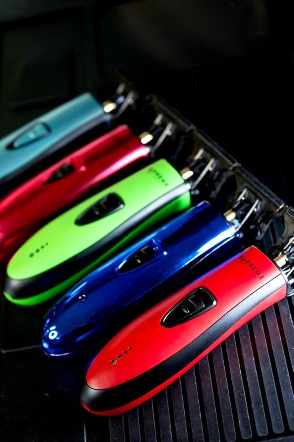 Supreme Trimmer T-Shaper ST5205 | Professional Barber Trimmer Hair Clippers for Men | Cordless Hair Trimmer Zero Gapped Liner Beard Trimmer | Blue DLC