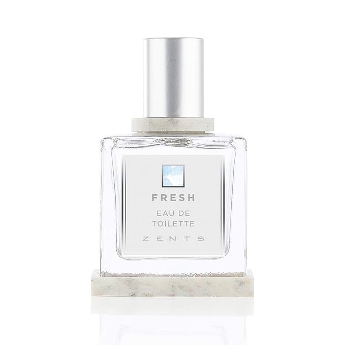 Zents Eau de Parfum (Fresh) for Women & Men | Long-Lasting Clean Fragrance with Linden Blossom, Cucumber & Lemon | Crisp & Refreshing Scent | 1.69 oz