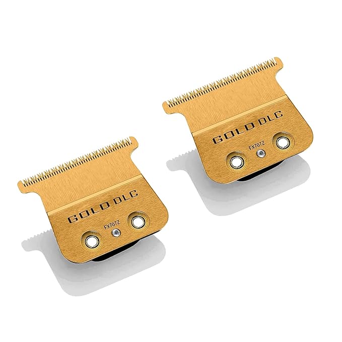 FX707Z DLC Replacement Blades Compatible with BaBylissPRO Outlining Hair Trimmers FX787 and LoPROFX Trimmers FX726,2 Pack