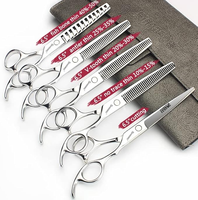 6/6.5 Inch Professional Hair Clippers Hair Clippers (6.5 Inch - 5PC)