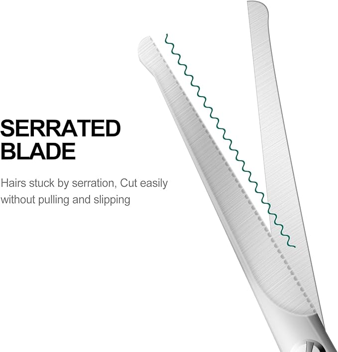 4.7-inch professional nose hair scissors, round-headed stainless steel small scissors, suitable for trimming facial hair, ear hair, eyebrows, bathroom, personal care and beauty (silver)