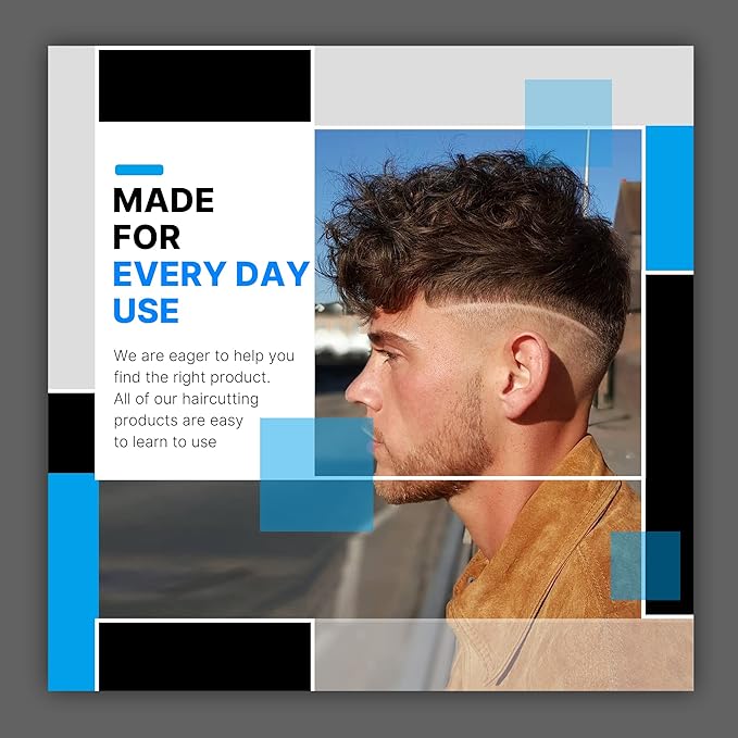 Clipper Guards for Wahl 10 12 14 16 18 20 Hair Clipper Guards 6pcs Extra Long Clipper Guard Attachments 2.5 Inch Clipper Guides Multiple Sizes Universal 2.5", 2.25", 2", 1.75", 1.5", 1.25" (Gray)