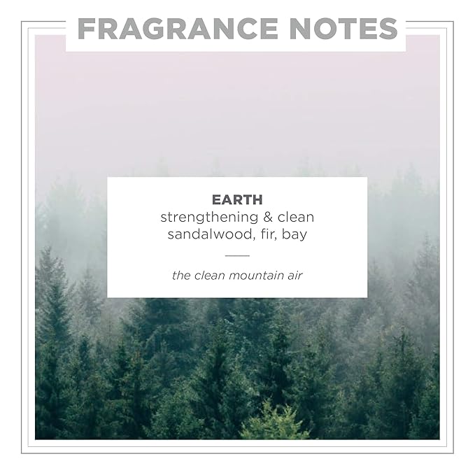 Zents Triple-Milled Luxe Bar Soap (Earth Fragrance) | Moisturizing Soap with Organic Shea Butter | Gentle Hand & Body Wash | Nourishes & Softens Skin | 5.7 oz