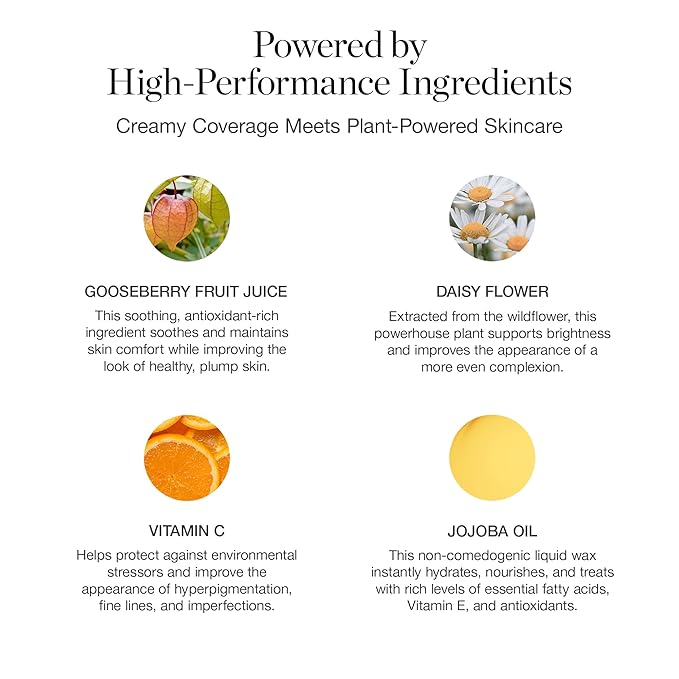 Ogee Complexion Perfecting Liquid Foundation - Lightweight Tinted Moisturizer For Face (Chestnut 13.75W - Deep Auburn, Rich-Golden Undertones) - with Vitamin C & Jojoba Oil - Certified Organic