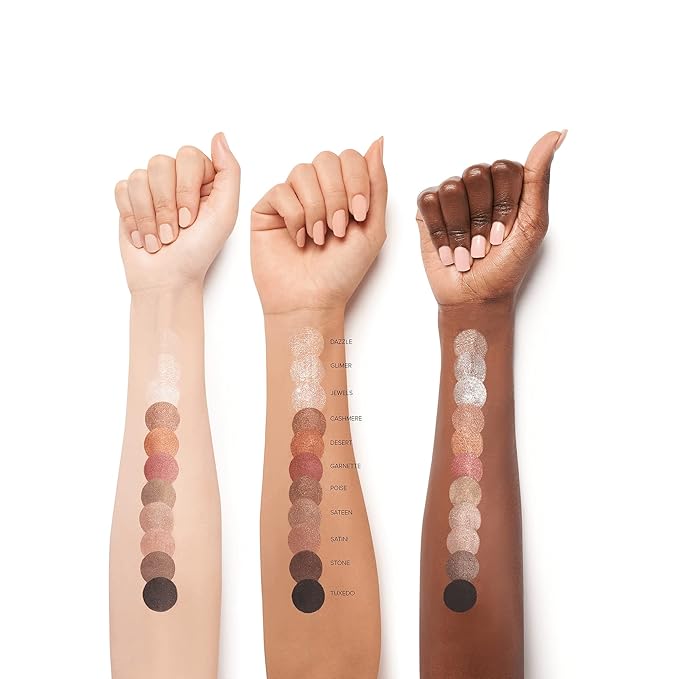 Girlactik Creamy Eyeshadow Stick- Long Lasting and Water-Resistant, Shimmering and Matte Colors Eye Shadow Stick Makeup, Built-in sharpener - 2 g / .07 oz (Satini)