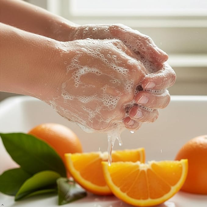 Soapbox Liquid Hand Soap, Sweet Orange Citrus - Gentle, Moisturizing Hand Cleanser, Aromatic & Soothing, Vegan & Cruelty Free Hand Wash for Kitchen and Bathroom, 12oz Pump Bottles (Pack of 3)