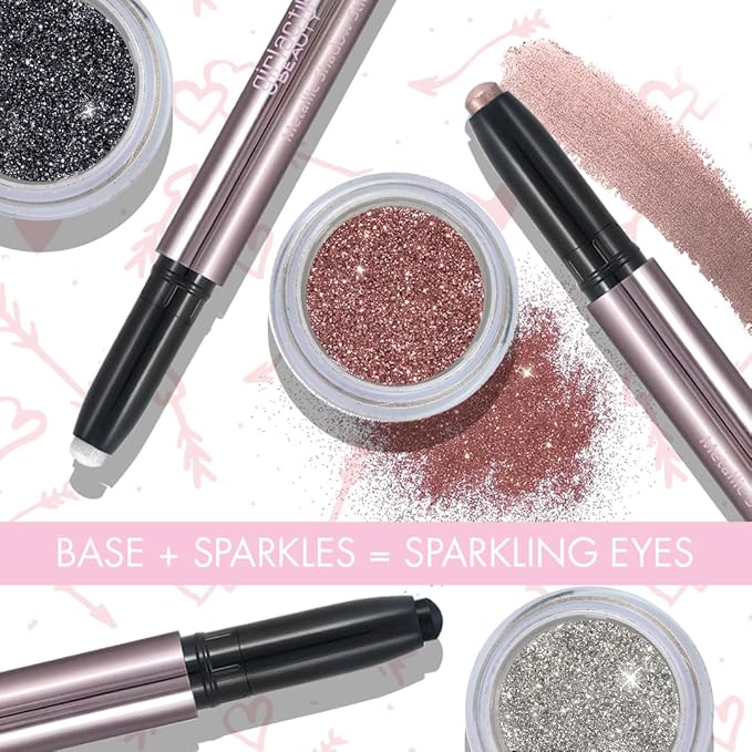 Girlactik Creamy Eyeshadow Stick- Long Lasting and Water-Resistant, Shimmering and Matte Colors Eye Shadow Stick Makeup, Built-in sharpener - 2 g / .07 oz (Taupe)