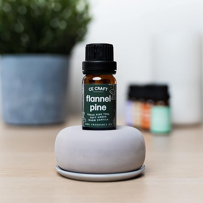 CANDECraftCo Premium Fragrance Oil – Diffuser Oils Fragrances Scented for Home, Candle Soap Making Supplies, Aromatherapy Blends for House (0.34 Fl Oz) (Lavender Vanilla + Cactus Flowers)