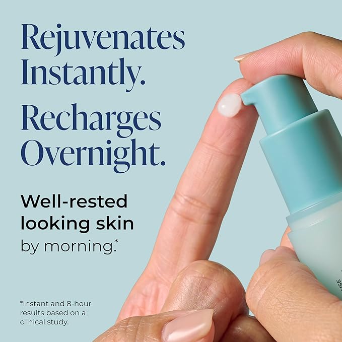 Kind Science Overnight Repair Night Moisturizer for Face - Night Cream for Women Anti Aging to Re-Energize & Hydrate Look of Tired Skin with Niacinamide & Shea Butter - Fragrance Free, Cruelty Free