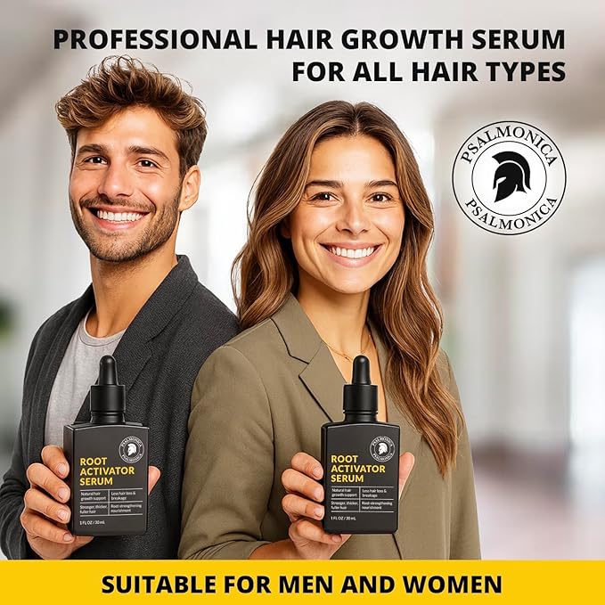 Hair Growth Serum: Root Activator Scalp Serum for Hair Loss and Regrowth Treatments – Natural Hair Oils for Hair Growth for Men Women (1 Fl Oz (Pack of 1))