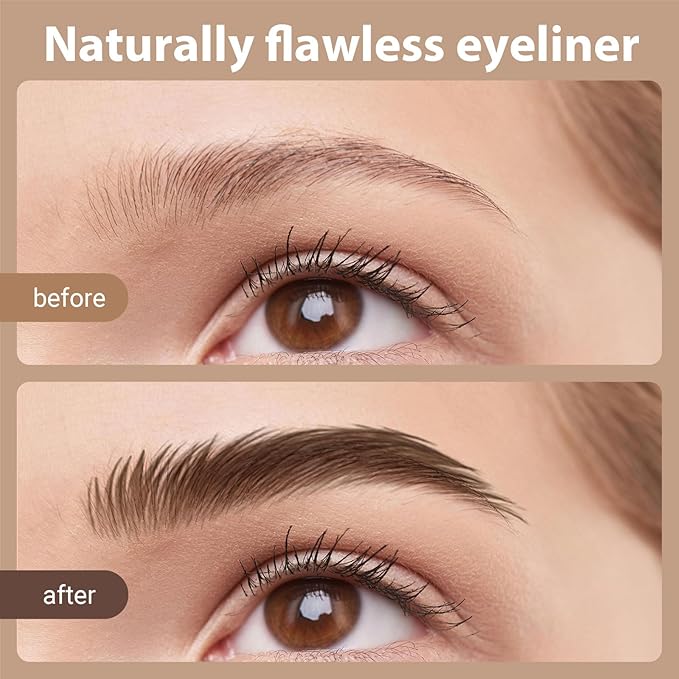 Microblading Eyebrow Pencil for Women'S Eye Makeup Beauty Freckle Pen Trimmer Lapiz De Cejas Eyebrow Shaper,Brown