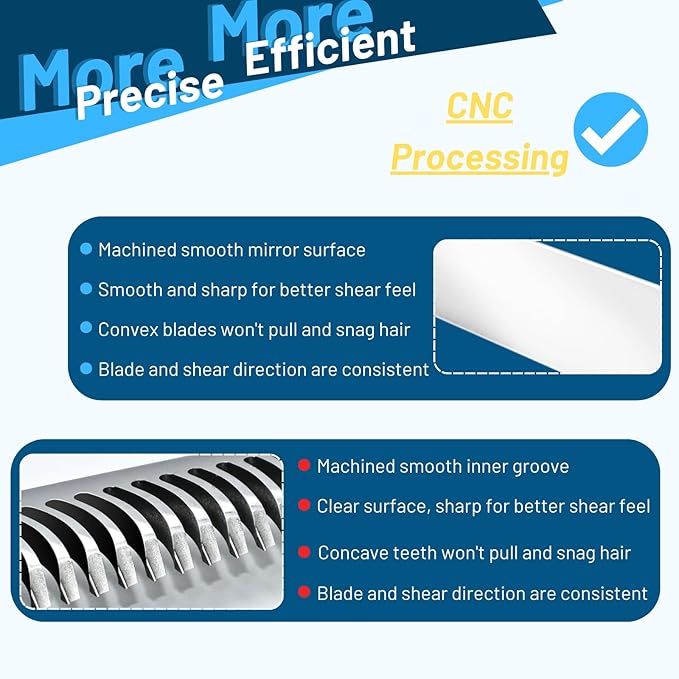 6.5inch Hair Cutting Shears + 25 Teeth Hair Thinning Scissors