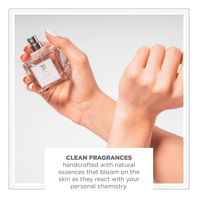 Zents Eau de Parfum (Fig) for Women & Men | Long-Lasting Clean Fragrance with Clove, Cinnamon & Vetiver | Spicy & Warm Scent | 1.69 oz