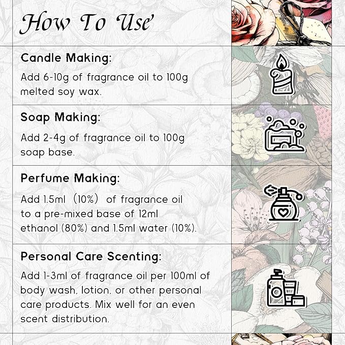 HIQILI Misty Cedar Fragrance Oil for Candle & Soap Making, DIY Fresh Hand Wash, Luxury Hotel Scents for Air Diffuser - 1 Fl Oz