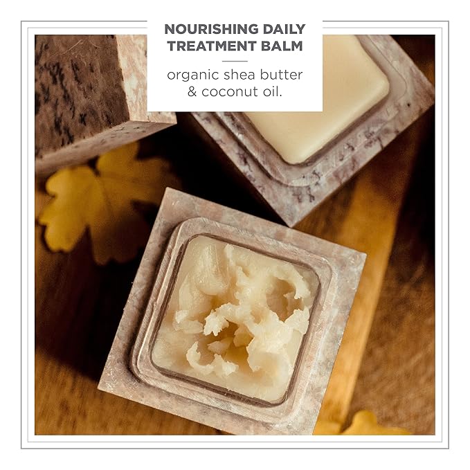 Zents Concreta Firming Repair Balm & Solid Parfum (Mandarin Fragrance) | Moisturizing Shea Butter & Coconut Oil for Skin | 1.25 fl oz