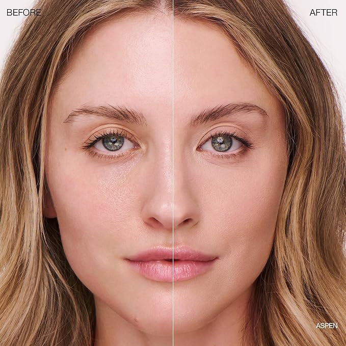 Ogee Complexion Perfecting Liquid Foundation - Lightweight Tinted Moisturizer For Face (Aspen 1.0W - Fair, Warm Undertones) - with Vitamin C & Jojoba Oil - Certified Organic & Made in USA