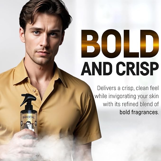 One Million Dollars After Shave Spray Body/Face 17oz. Premier Men's Cologne, - Exclusive Barbers - Softens Skin - Refreshes/disinfects and Relieves Face and Skin - Moisturizing Formula After Shaving